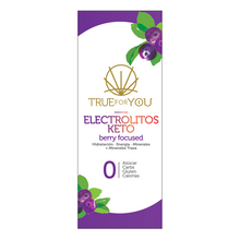 Cargar imagen en el visor de la galería, Berry Focused (Electrolitos Keto - Kit de 2 cajas con 7 porciones - True For You)