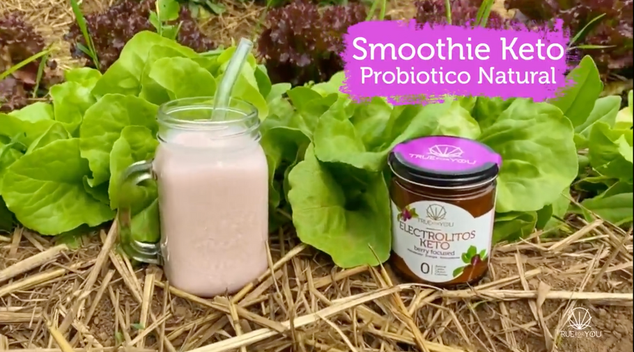 Receta de Smoothie keto con electrolitos