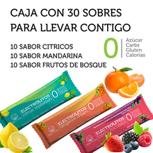 Cargar imagen en el visor de la galería, Hydrate to Go TRÍO:<br>Mandarina, Cítricos y Berries.
