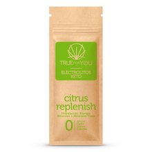 Cargar imagen en el visor de la galería, Citrus Replenish (Electrolitos Keto - Kit de 2 cajas con 7 porciones - True For You)
