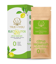 Cargar imagen en el visor de la galería, Citrus Replenish (Electrolitos-Caja con 7 porciones - True For You)
